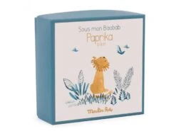 Moulin Roty 669015 - Doudou Attache-tétine Lion Sous Mon Baobab -Moulin Roty moulin roty 669015 doudou attache tetine lion sous mon baobab baobab 900 1