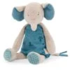 Moulin Roty 669021 - Poupée éléphant Bergamote Sous Mon Baobab