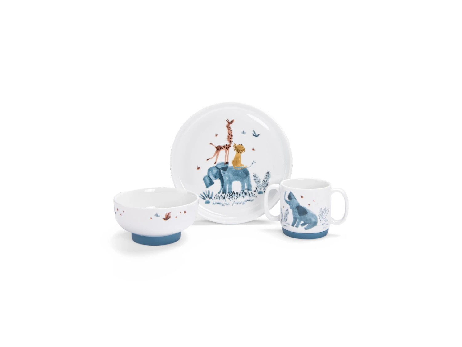 Moulin Roty 669232 - Set Vaisselle Porcelaine Sous Mon Baobab 4 Moulin Roty 669232 - Set Vaisselle Porcelaine Sous Mon Baobab – Image 2