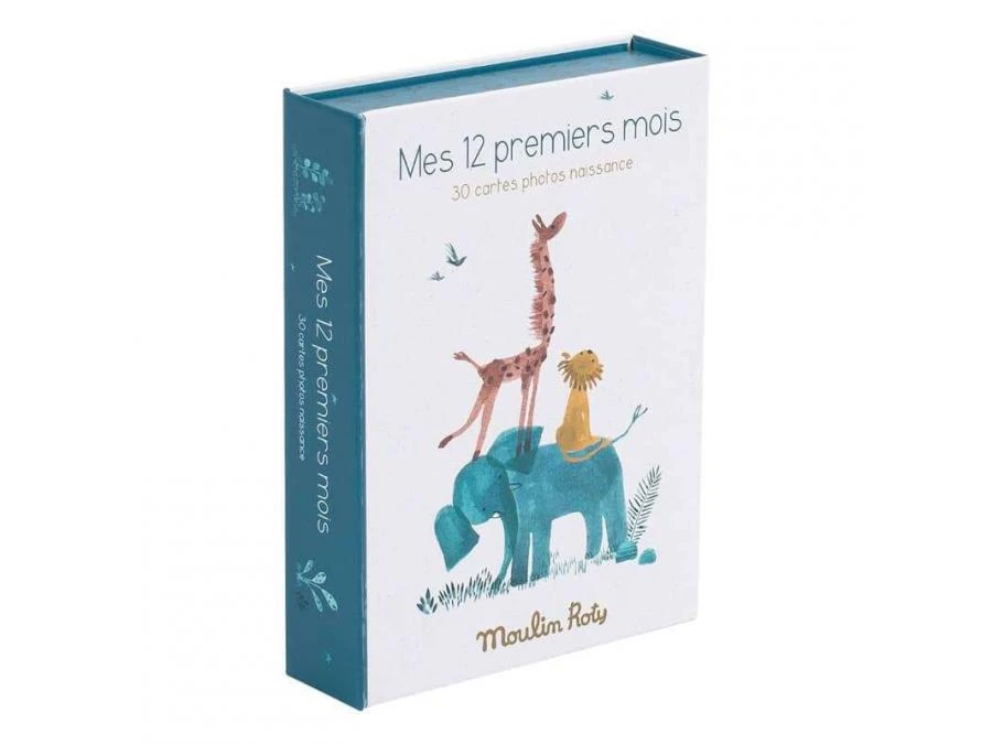 Moulin Roty 669749 - Cartes Mes 12 Premiers Mois Sous Mon Baobab (30 Cartes) 4 Moulin Roty 669749 - Cartes Mes 12 Premiers Mois Sous Mon Baobab (30 Cartes) – Image 2