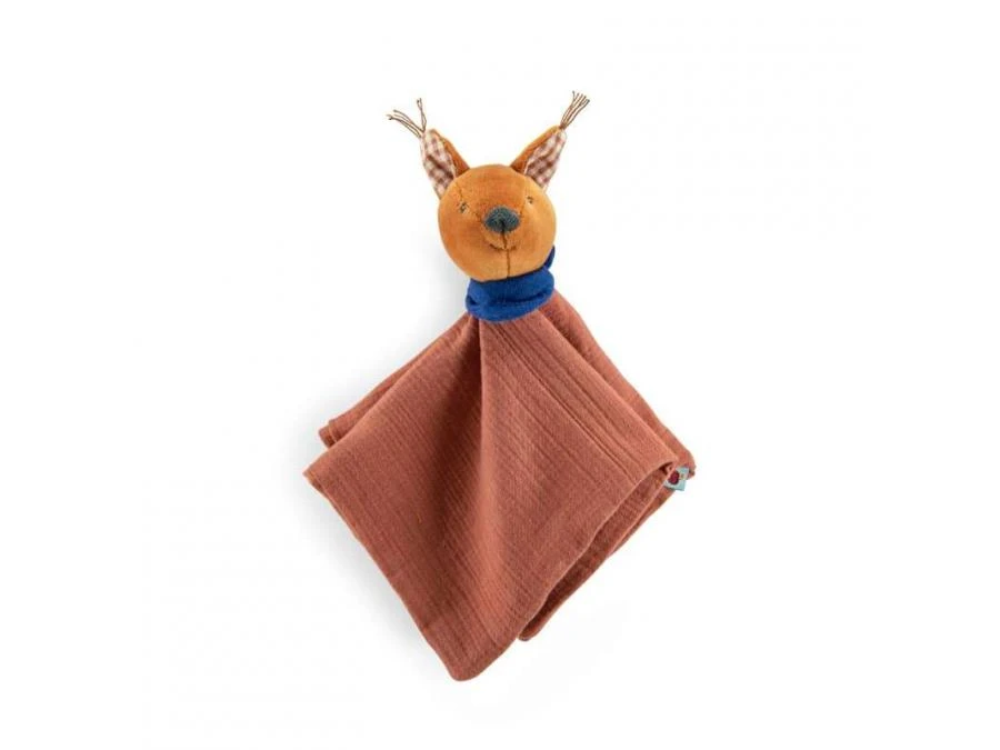 Moulin Roty 675016 - Doudou Lange écureuil Pomme Des Bois 5 Moulin Roty 675016 - Doudou Lange écureuil Pomme Des Bois – Image 3