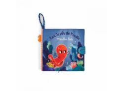 Moulin Roty 676090 - Livre Tissu D'activités Les Aventures De Paulie