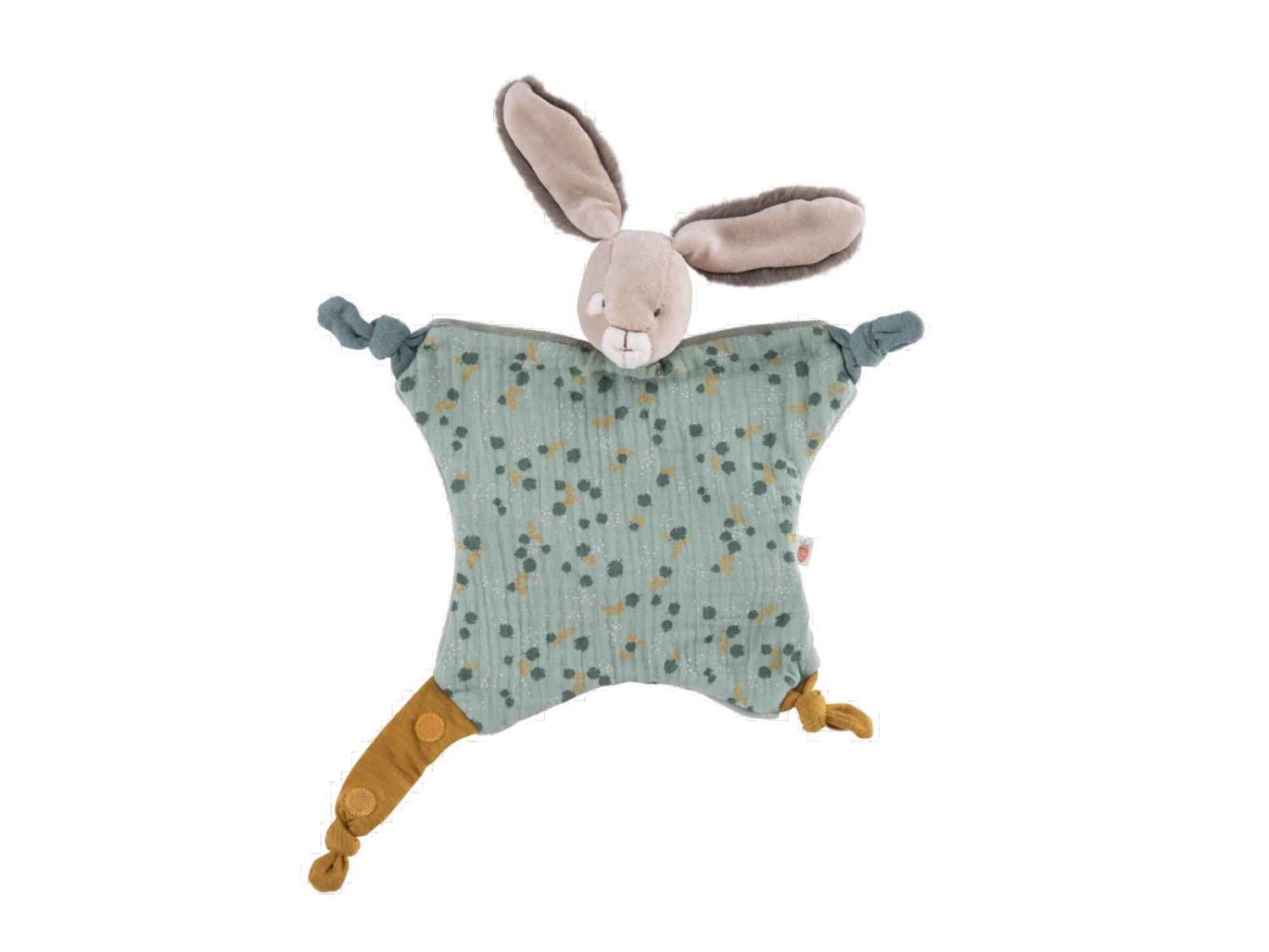 Moulin Roty 678015 - Doudou Lapin Sauge Trois Petits Lapins 7 Moulin Roty 678015 - Doudou Lapin Sauge Trois Petits Lapins – Image 5