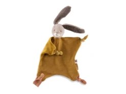 Moulin Roty 678017 - Doudou Lapin Ocre Trois Petits Lapins -Moulin Roty moulin roty 678017 doudou lapin ocre trois petits lapins doudou trois petits lapins moulin roty 1600 1