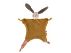 Moulin Roty 678017 - Doudou Lapin Ocre Trois Petits Lapins -Moulin Roty moulin roty 678017 doudou lapin ocre trois petits lapins doudou trois petits lapins moulin roty 1600 2