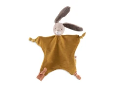 Moulin Roty 678017 - Doudou Lapin Ocre Trois Petits Lapins -Moulin Roty moulin roty 678017 doudou lapin ocre trois petits lapins doudou trois petits lapins moulin roty 1600 3