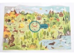 Moulin Roty 712410 - Puzzle De L'explorateur La Forêt (96 Pièces) Le Jardin Du Moulin -Moulin Roty moulin roty 712410 puzzles 800 3