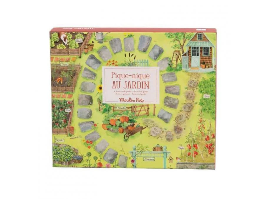 Moulin Roty 712418 - Jeu Pique-nique Au Jardin Le Jardin Du Moulin 4 Moulin Roty 712418 - Jeu Pique-nique Au Jardin Le Jardin Du Moulin – Image 2