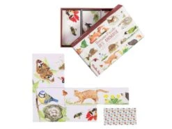 Moulin Roty 712419 - Domino-Puzzle Des Animaux Le Jardin Du Moulin