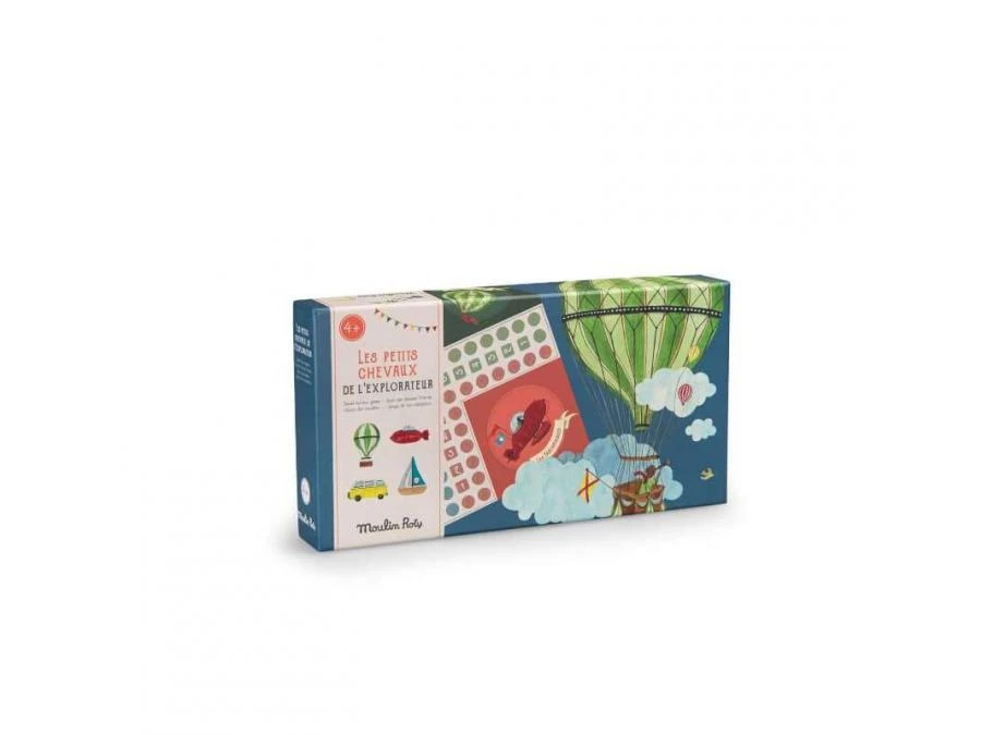 Moulin Roty 712422 - Jeu De Petits Chevaux Le Jardin Du Moulin 6 Moulin Roty 712422 - Jeu De Petits Chevaux Le Jardin Du Moulin – Image 4