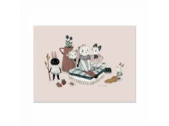 Moulin Roty 715136 - Affiche A La Maison 40x30cm Après La Pluie