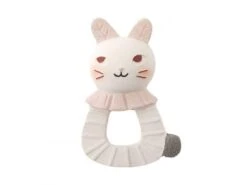 Moulin Roty 715372 - Anneau Caoutchouc Naturel Lapin Après La Pluie