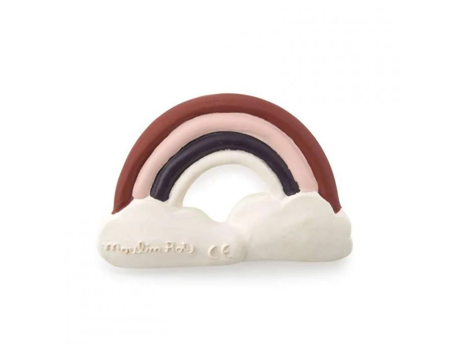 Moulin Roty 715373 - Anneau Caoutchouc Naturel Arc-en-ciel Après La Pluie 4 Moulin Roty 715373 - Anneau Caoutchouc Naturel Arc-en-ciel Après La Pluie – Image 2